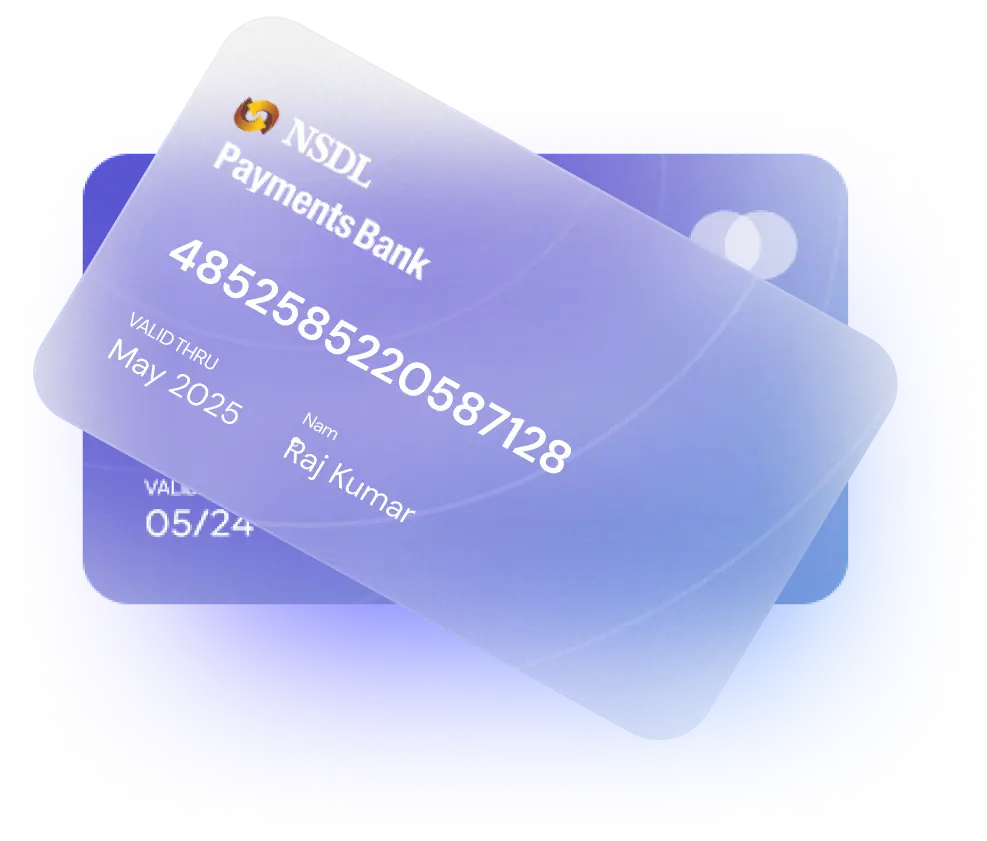 Credence Visa Card by NSDL Payments Bank